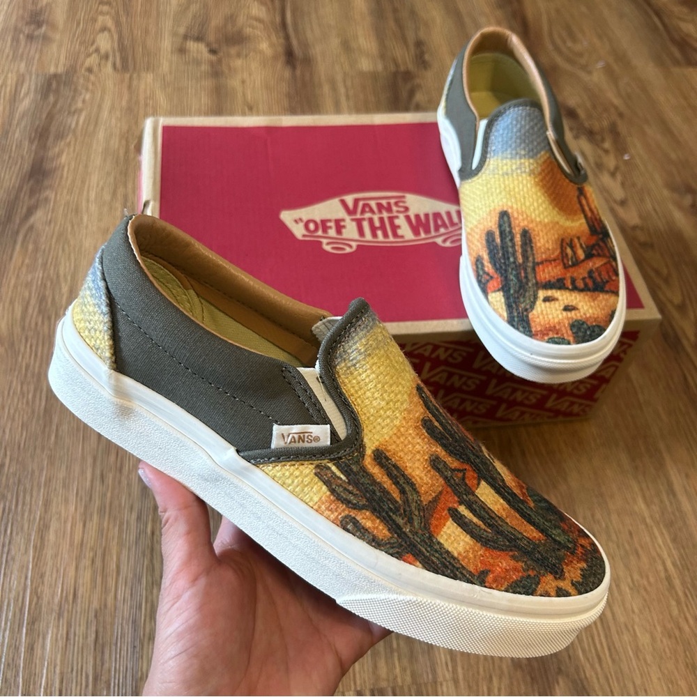 Vans Multicolor Cactus Slip-On Sneakers